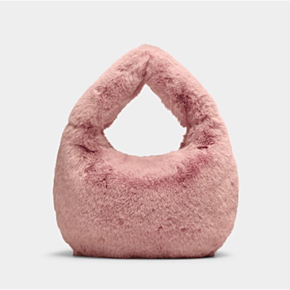 LAMARQUE Faux Fur Hobo Bag - New! - Picture 8 of 9